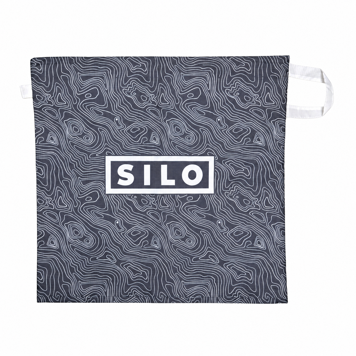 SILO Gear Bag Lite in Black Topo, back