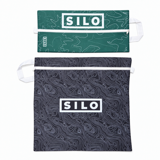 SILO Shoe Bag Lite and Gear Bag Lite 2-pack, Topo designs